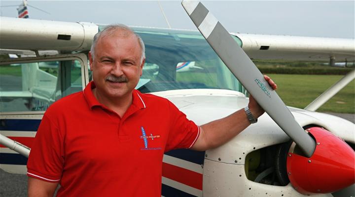 Janusz Darocha, źródło: Aeroklub Częstochowski