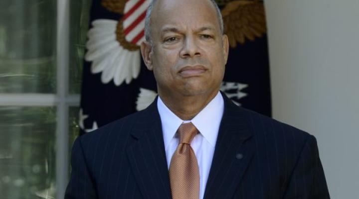 Jeh Johnson - minister bezpieczeństwa krajowego USA (PAP-EPA/Michael Reynolds)