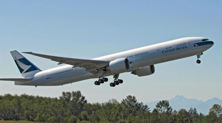 Boeing w barwach Cathay Pacific Airways