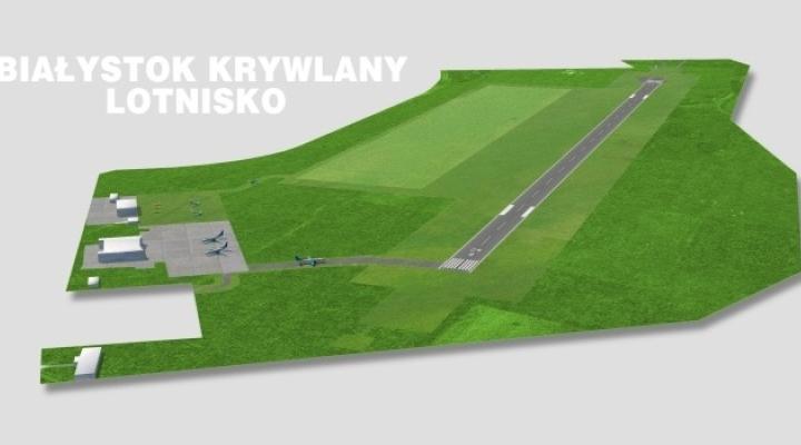 Koncepcja lotniska Białystok Krywlany (fot. bialystok.pl)