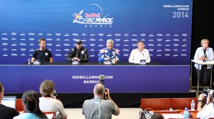 Konferencja prasowa Red Bull Air Race