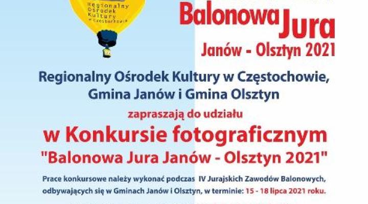Konkurs fotograficzny "Balonowa Jura Janów – Olsztyn 2021" (fot. balonowajura.pl)