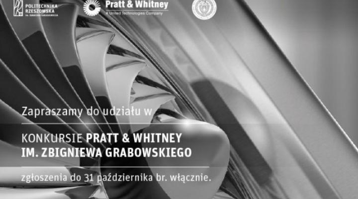 Konkurs o Nagrodę Pratt & Whitney im. Zbigniewa Grabowskiego (fot. portal.prz.edu.pl)