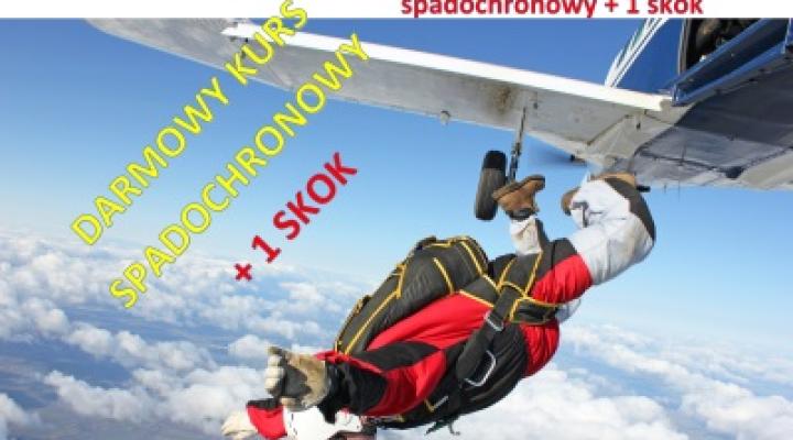Wygraj kurs spadochronowy i 1 skok w Aeroklubie Gdańskim