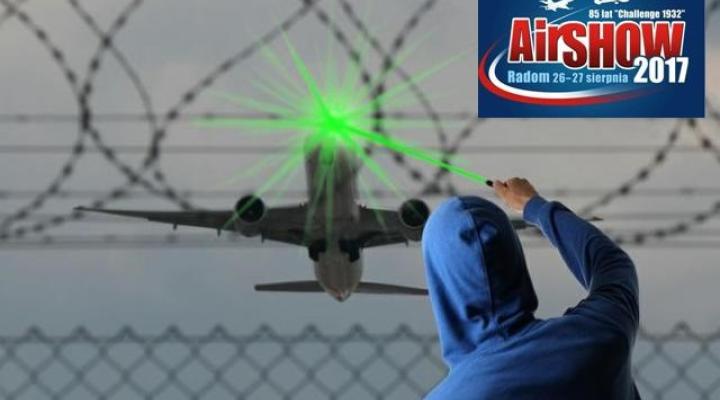 Air Show 2017: Strefa widza – laserowe zagrożenia w przestrzeni powietrznej (fot. ulc.gov.pl)