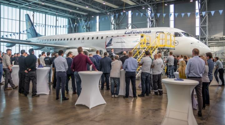 LINETECH Aircfart Maintenance i Katowice Airport świętują sukces obsługi bazowej samolotów Lufthansy (fot. GTL)