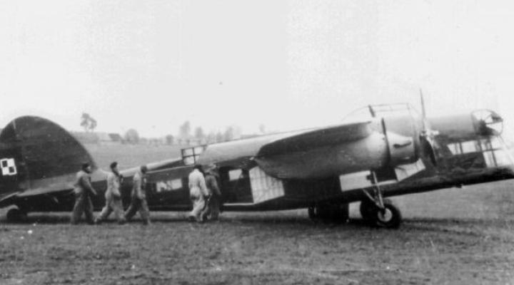Samolot bombowy LWS-6 ”Żubr” (fot. via Wojciech Sankowski-”Lotnictwo z Szachownicą”)