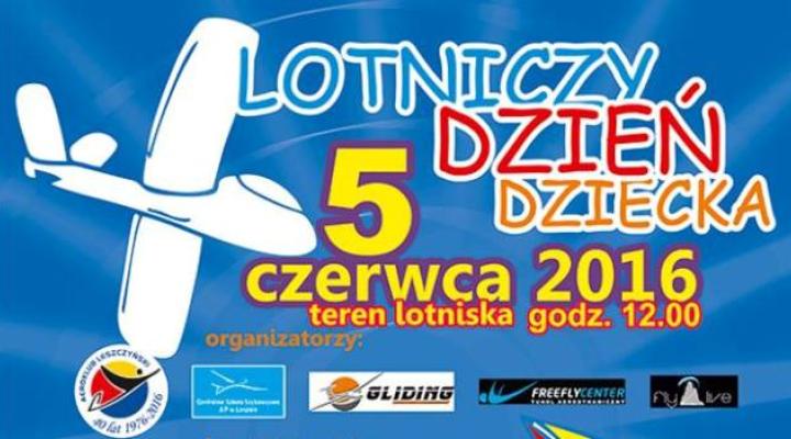 Lotniczy Dzień Dziecka w Lesznie (fot. Aeroklub Leszczyński)