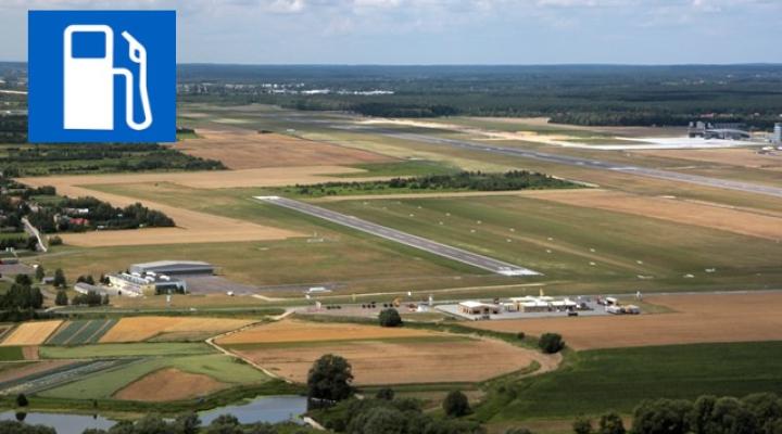 Lotnisko Rzeszów-Aeroklub - paliwo dostępne (fot. Bogusław S. Kafarski)