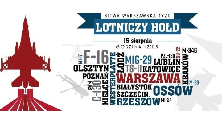 Lotniczy hołd bohaterom Bitwy Warszawskiej (fot. MON)