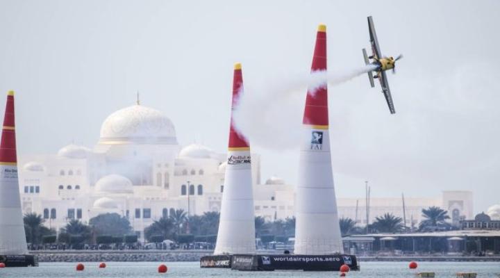 Łukasz Czepiela w Abu Dhabi (fot. Naim Chidiac/Red Bull Content Pool)