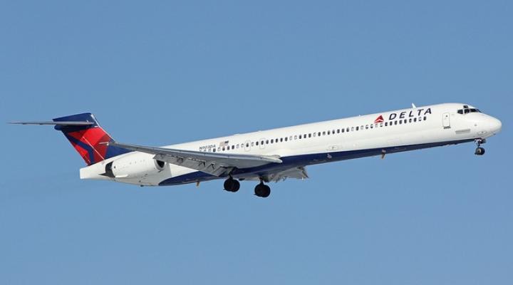 MD90 należący do linii Delta