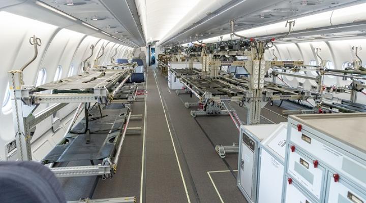 Konwersja samolotów pasażerskich do roli MEDEVAC, fot. Airbus