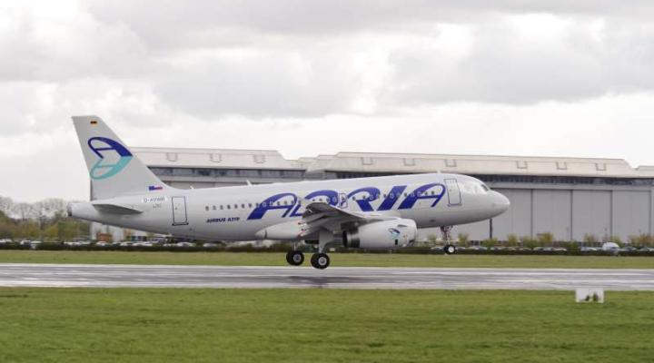 Pierwszy Airbus A319 dla słoweńskich linii lotniczych Adria Airways