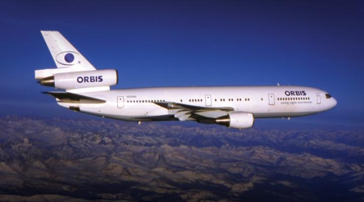ORBIS McDonnell Douglas DC-10 w locie (fot. National Geographic)