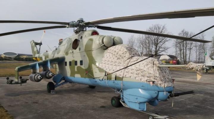Mi-24 nr boczny 016 (MSP/S/36) wyremontowany przez Grupę Archeo Łask (fot. muzeumsp.pl)
