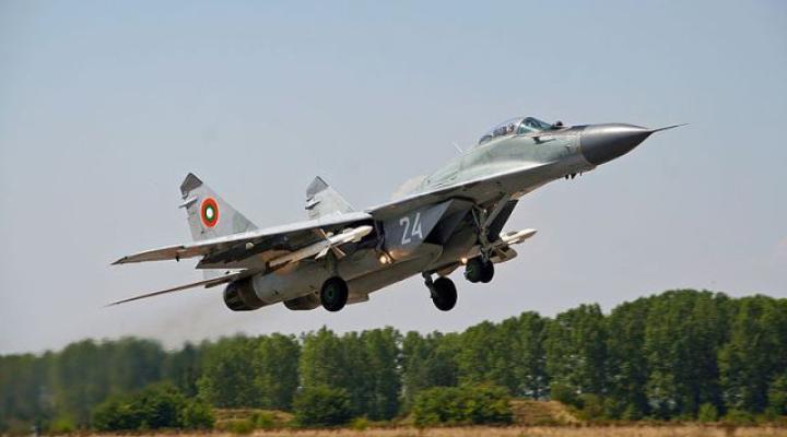 MiG-29 Bułgarskich Sił Powietrznych (fot. Krasimir Grozev / Wikimedia Commons)