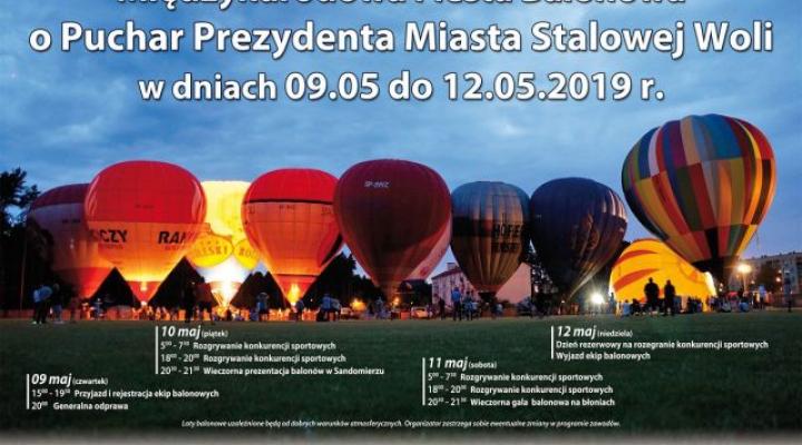 Międzynarodowa Fiesta Balonowa o Puchar Prezydenta Miasta Stalowej Woli (fot. balony.stalowawola.pl)