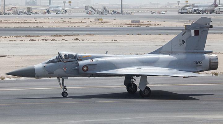 Mirage 2000 należący do Qatar Air Force