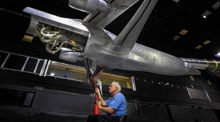 NASA rozwija projekt modelu transsonic truss-braced wing (TTBW) (fot. NASA/Langley Research Center/David Meade)