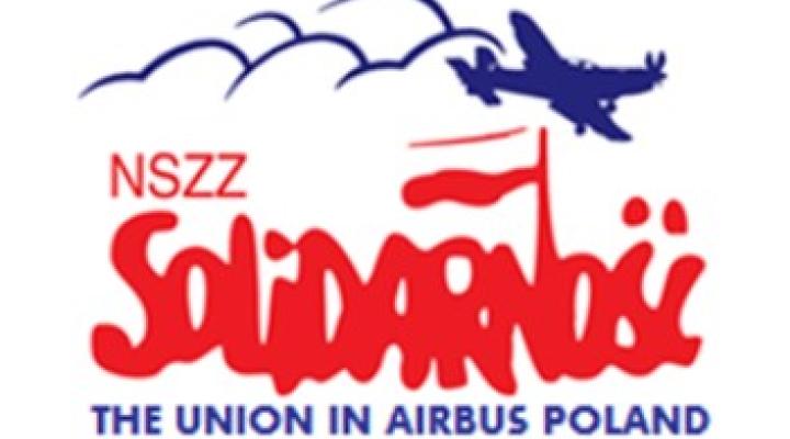 NSZZ Solidarność Airbus Poland - logo