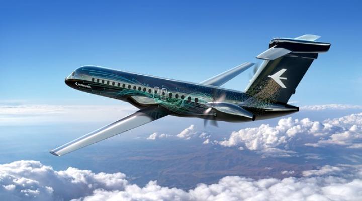 Nowa koncepcja samolotu turbośmigłowego Embraera (fot. Embraer)