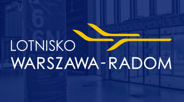Nowe logo lotniska Warszawa-Radom (fot. PPL)