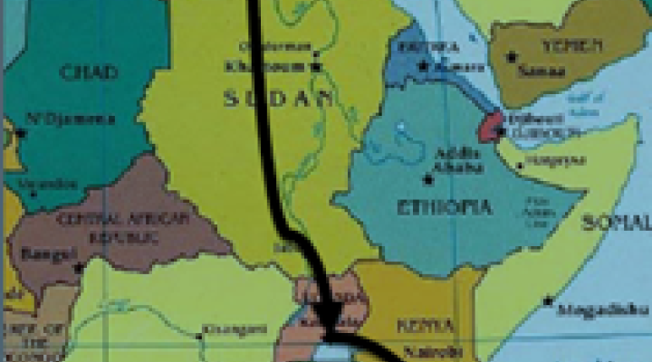 Trasa przelotu Polska-Afryka