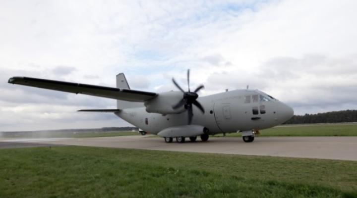 Nowy słowacki samolot transportowy C-27J SPARTAN (fot. Ministerstwo Obrony Słowacji)