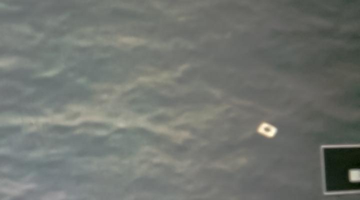 Obiekt pływający w Zatoce Tajlandzkiej, fot. Wietnamska Straż Przybrzeżna. Źródło - avherald.com