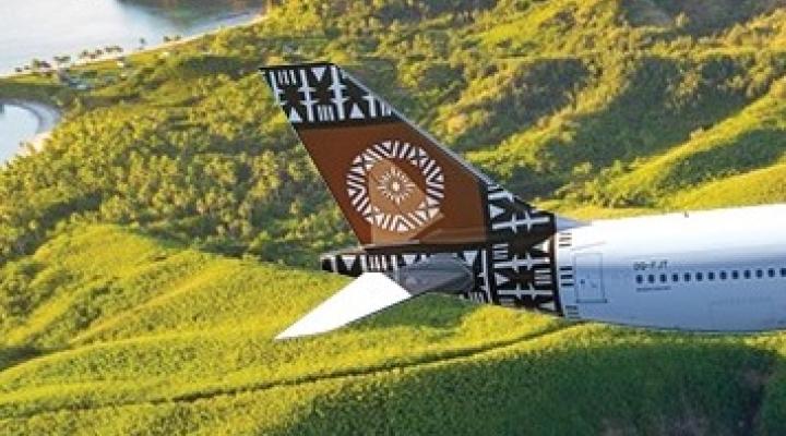 Ogon samolotu linii Fiji Airways (fot. Fiji Airways/FB)