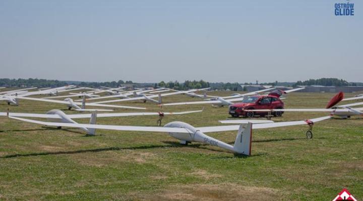 Ostrów Glide - szybowce na lotnisku (fot. Martn Levitzky/Aeroklub Ostrowski/FB)