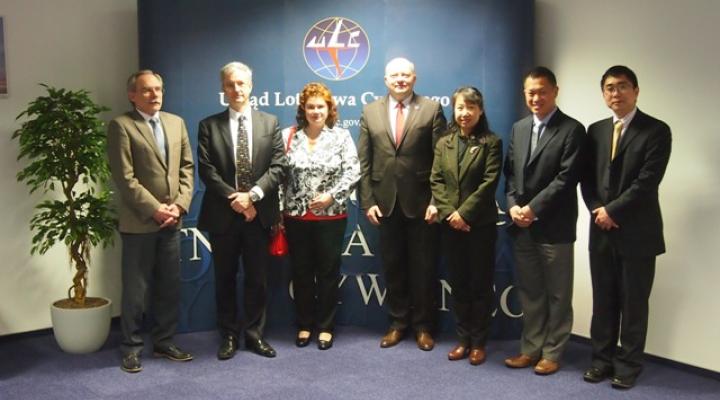 Wizyta delegacji Chin i EASA w Polsce (fot. ULC)