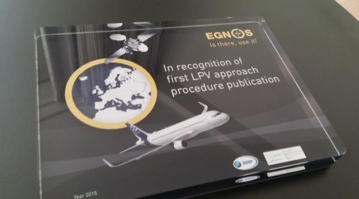 PAŻP wyróżniona na EGNOS Service Provision Workshop 2015 w Kopenhadze (fot. PAŻP)
