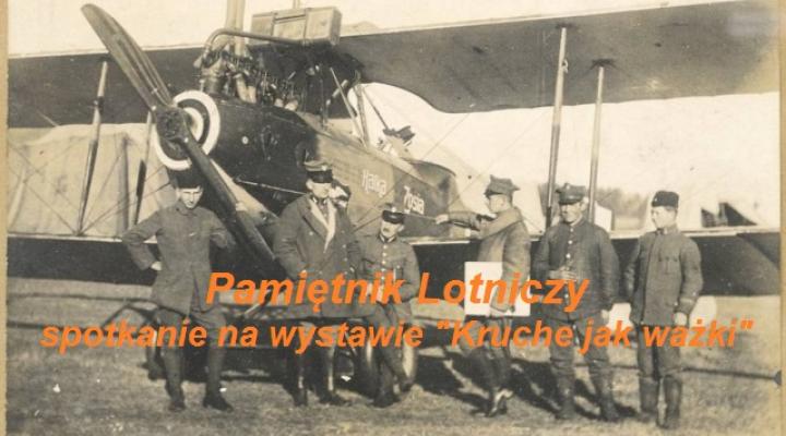 Pamiętnik Lotniczy - spotkanie na wystawie "Kruche jak ważki" (fot. z albumu M. Winowicza)