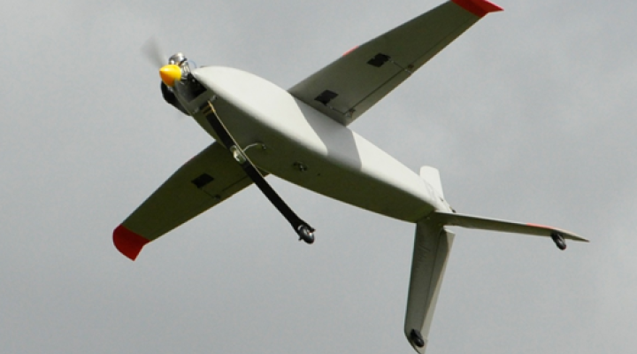 Pierwszy lot skalowanego modelu latającego (PW-60), wrzesień 2013 (fot. pw.edu.pl)