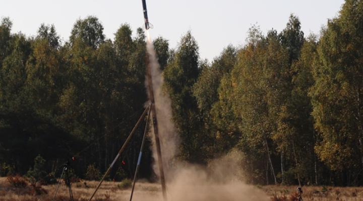 Pierwszy na świecie start rakiety napędzanej silnikiem detonacyjnym (fot. ilot.lukasiewicz.gov.pl)