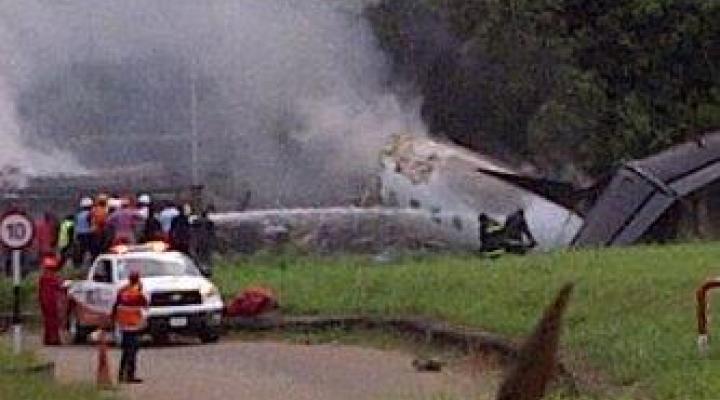 Katastrofa lotnicza w Nigerii (3.10.2013) fot. premiumtimesng.com