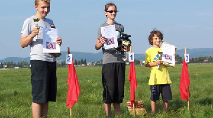 Podium F1H junior młodszy: Grzegorz Wszołek (Bochnia) - 2m; Łukasz Dańczyszyn (Sanok) - 1m; Szymon Fedak (Sanok) - 3m