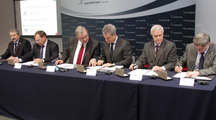 AgustaWestland podpisuje porozumienia o współpracy w sprawie projektów offsetowych (fot. PZL-Świdnik)