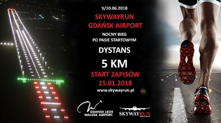 SKYWAYRUN – bieg po pasie startowym Portu Lotniczego Gdańsk