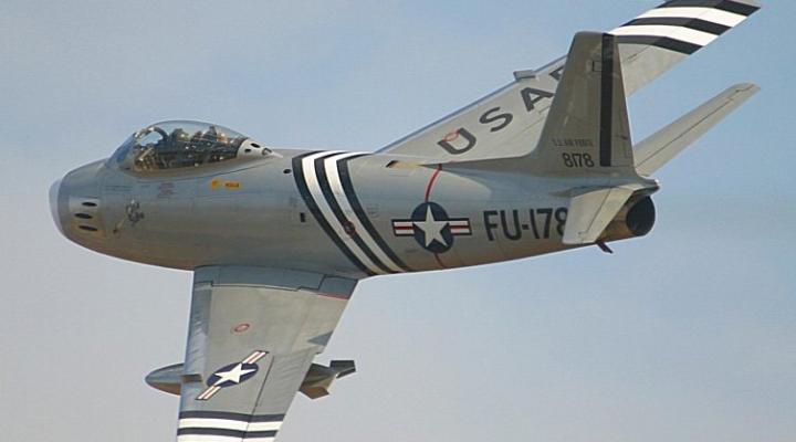 Sabre F-86A, źródło - goldenappleoperations.org