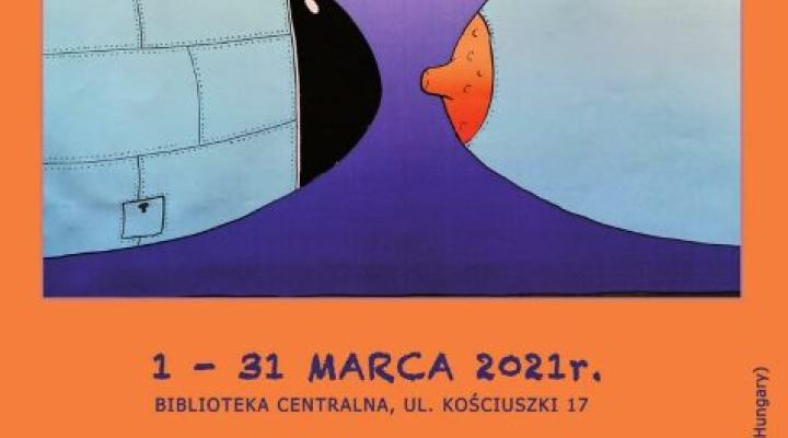"Samolot – lotnisko – latanie" – wystawa rysunku satyrycznego w Gliwicach (fot. biblioteka.gliwice.pl)