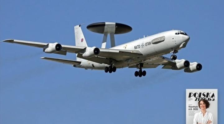 Samolot AWACS i listopadowa Polska Zbrojna (fot. NATO)