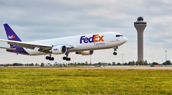 Samolot należący do FedEx Express - start (fot. FedEx Express)