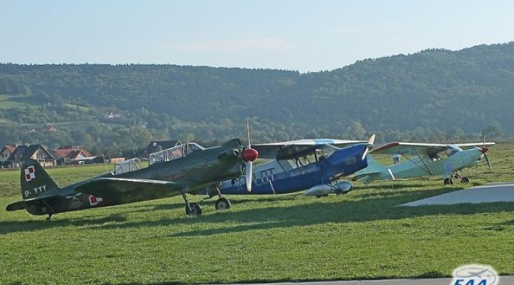 Samoloty na jubileuszu 25-lecia Stowarzyszenia Lotnictwa Eksperymentalnego EAA 991 (fot. sle.malopolska.pl)