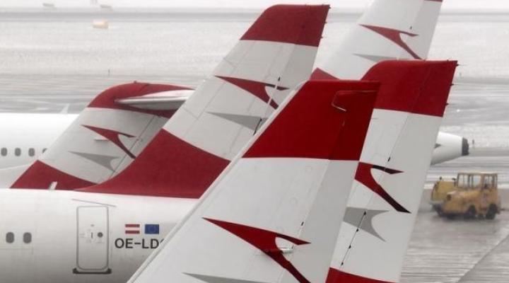 Samoloty należące do Austrian Airlines (fot. reuters.com)