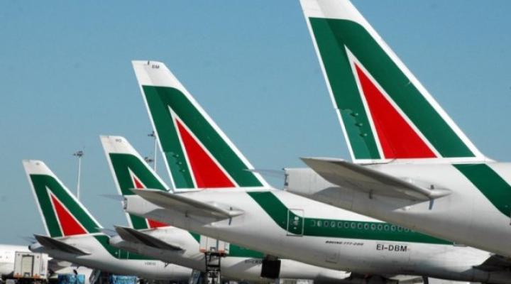 Samoloty należące do linii lotniczych Alitalia (fot. aviationvoice.com)