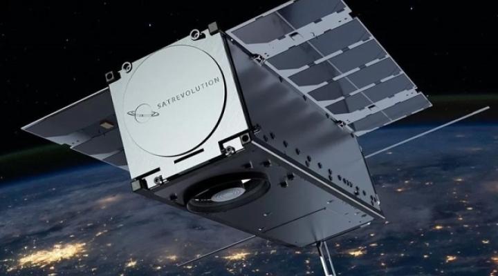 Satelita firmy SatRevolution na orbicie (fot. SatRevolution)