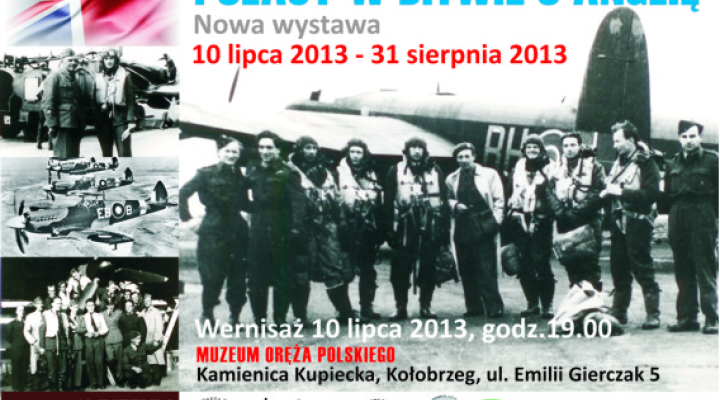 Polacy w bitwie o Anglię 0 wernisaż w Muzeum Oręża Polskiego w Kołobrzegu